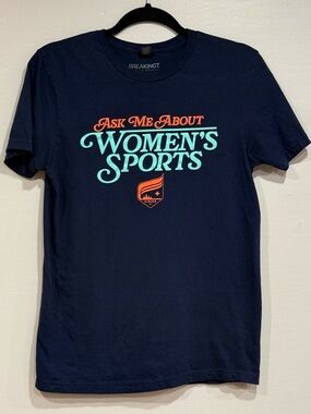 Ask Me About Women's Sports Short-Sleeve Graphic Tee ShirtMinnesota Womens Small